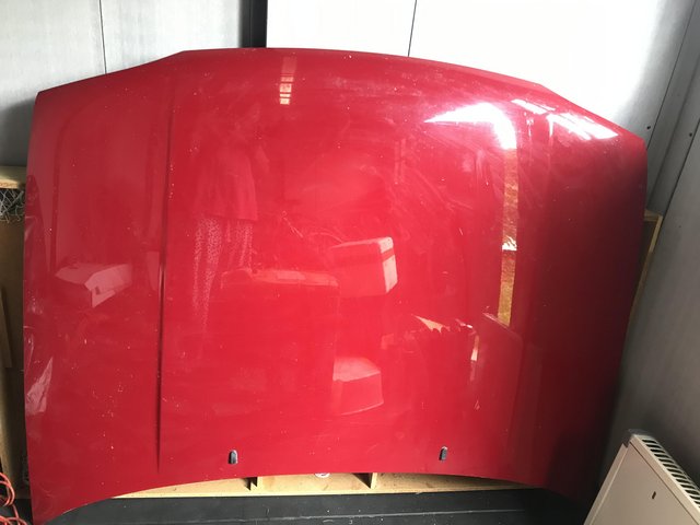 Volkswagen Red Golf Mark 3 Bonnet