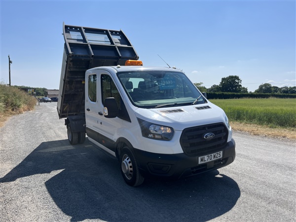 Ford Transit  EcoBlue Leader crew Cab tipper 4dr