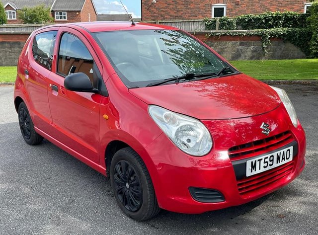  SUZUKI ALTO RED  MILES NICE CAR.