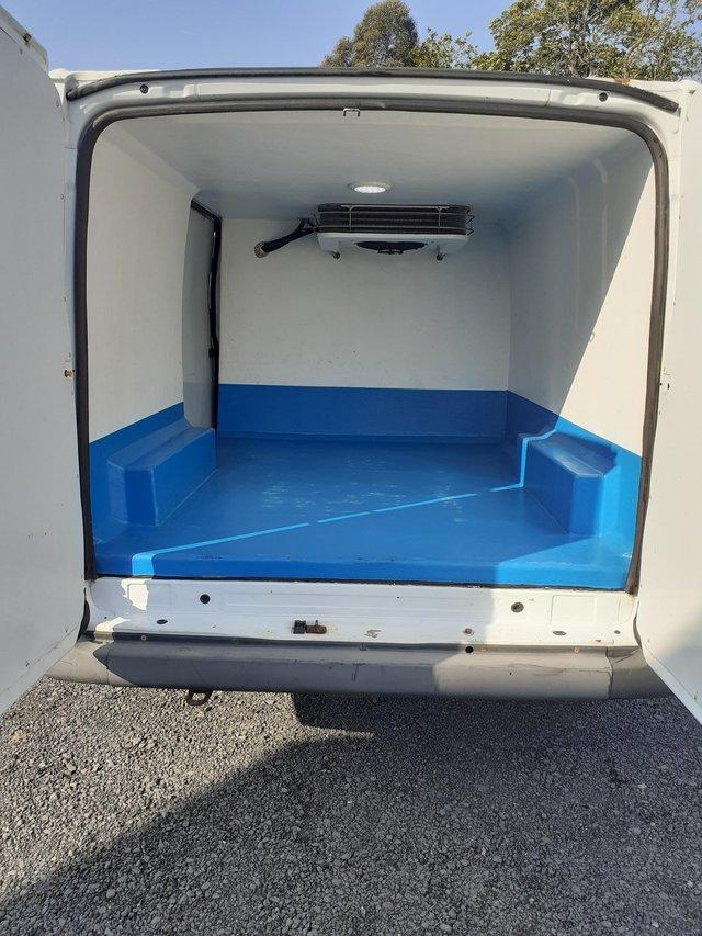 Refrigerated Ford transit van