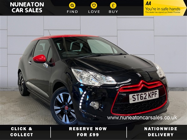 Citroen DS3 1.6 e-HDi Airdream DStyle Red 3dr