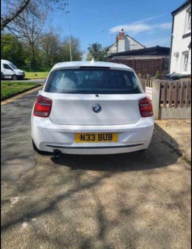 Lovely bmw 1 series white for sale