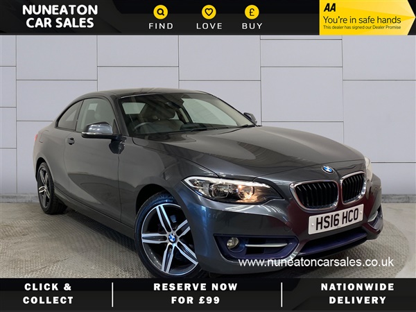 BMW 2 Series 218i Sport 2dr [Nav] Step Auto