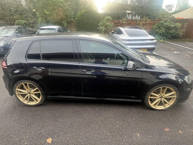 Volkswagon Golf R  hatchback black