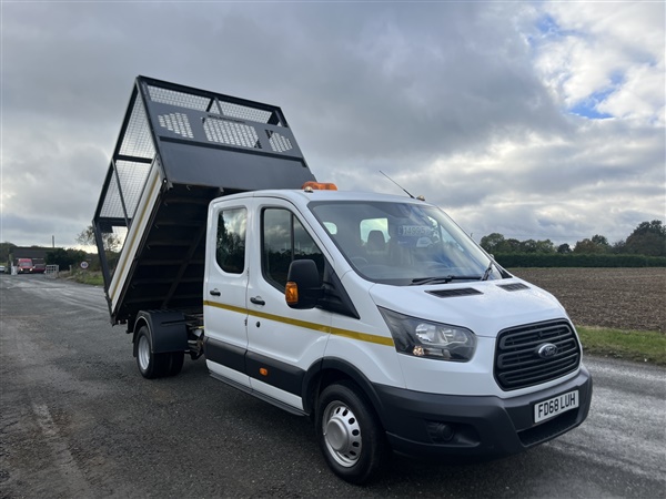 Ford Transit  EcoBlue crew Cab tipper 4dr Diesel