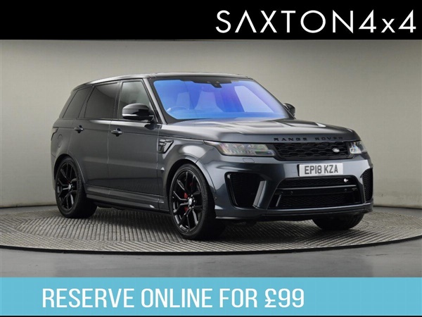 Land Rover Range Rover Sport 5.0 P575 V8 SVR Auto 4WD Euro 6