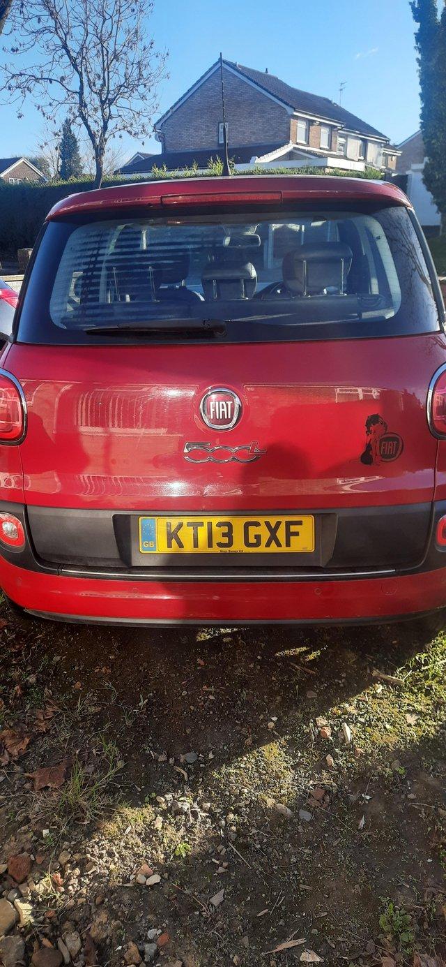 For sale Red fiat 500ldiesel car 