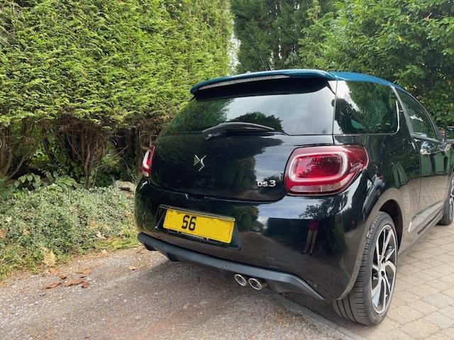 CITROEN DS3 HDi D STYLE PLUS PACK BLACK WITH BLUE ROOF