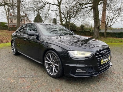 Audi A4 2.0 TDI BLACK EDITION NAV 4d 187 BHP