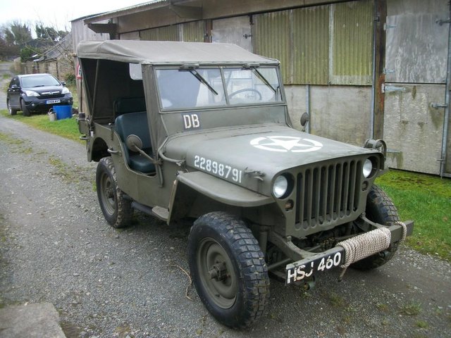willys jeep hotchkiss in very nice rust free condition