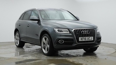 Audi Q5 2.0 TDI QUATTRO S LINE PLUS 5d 187 BHP