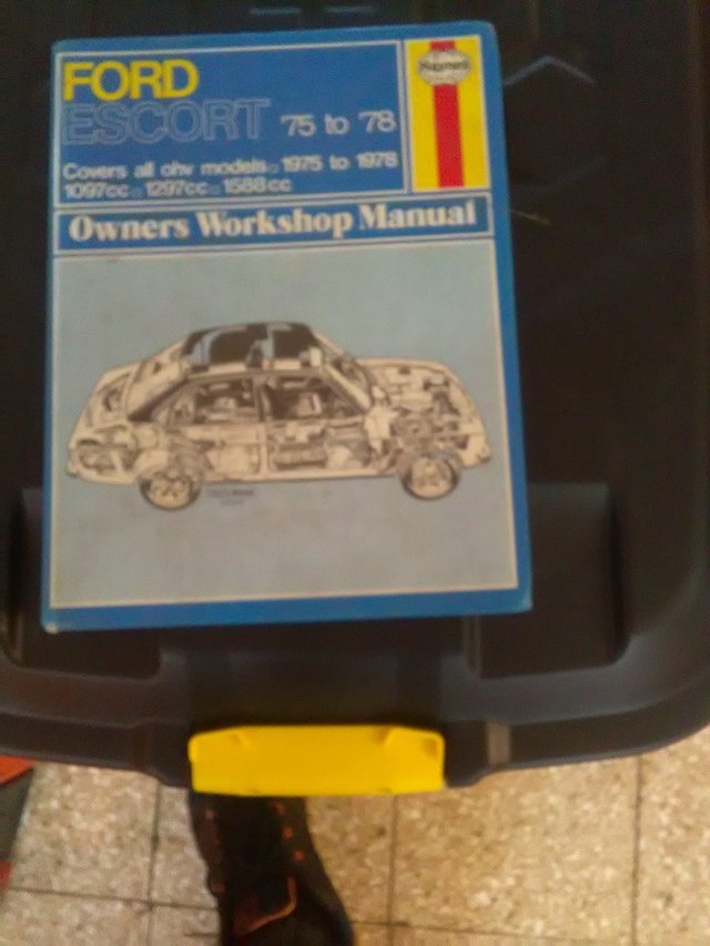 Ford escort Haynes workshop manual