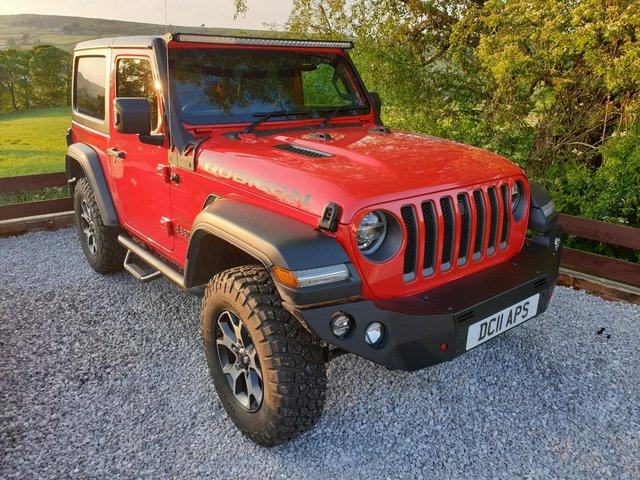Jeep Rubicon  only  miles Jeep Extras