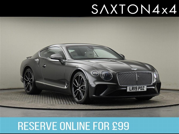 Bentley Continental 6.0 W12 GT Auto 4WD Euro 6 2dr