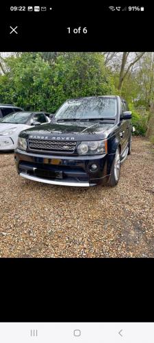 Range Rover Sports  Black