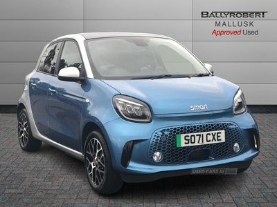 Smart Forfour 60kW EQ Exclusive 17kWh 5dr Auto [22kWch]