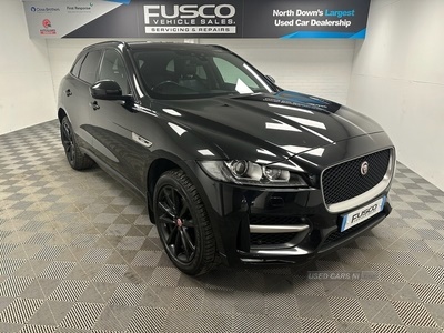 Jaguar F-Pace 2.0 R-SPORT AWD 5d 178 BHP Leather, Auto, Sat