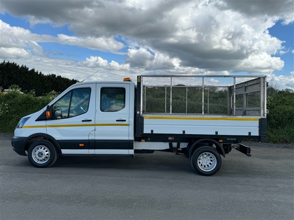 Ford Transit  EcoBlue Double Cab tipper cage body 4dr