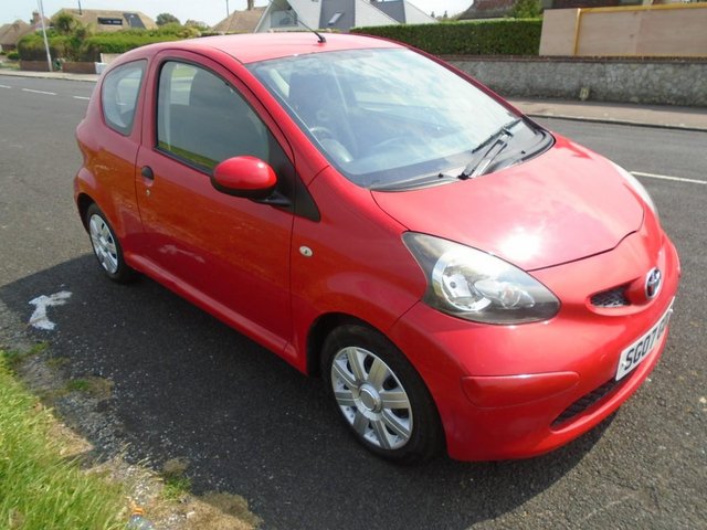 TTOYOTA AYGO 1.0 RED *LOW MILEAGE* 