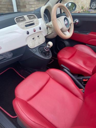 For sale fiat 500 c lounge convertible a very sad sale but m