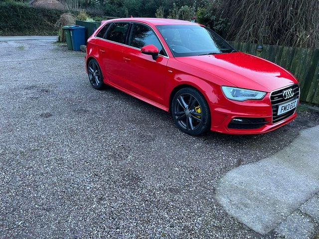 Stunning Red Audi a3 immaculate