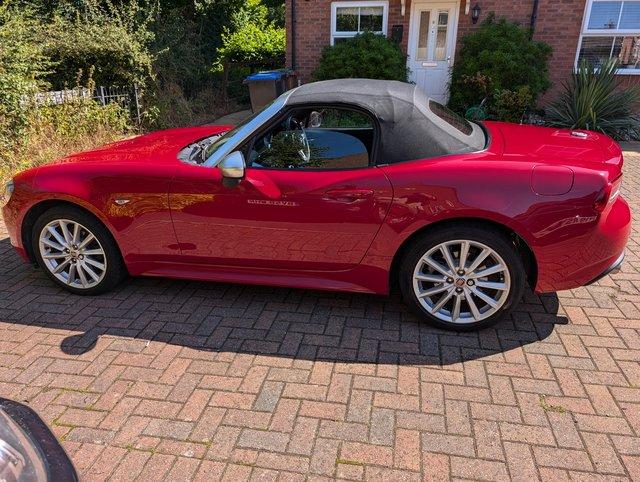  Fiat 124 spider anniversary edition no 5 of 124