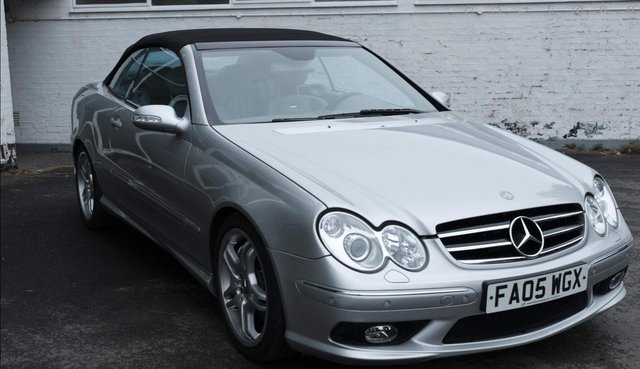 Mercedes Benz CLK 55 AMG CABRIOLET AUTO 367 BHP 