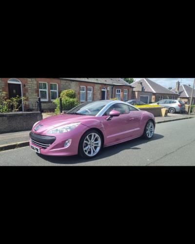 Peugeot rcz coupe pink sparkling ?? and beautiful