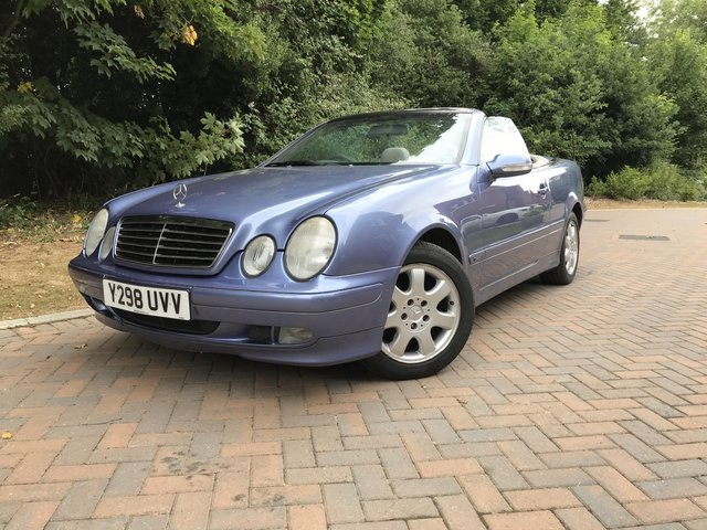 MERCEDES CLK 230 KOMPRESSOR CONVERTIBLE KINGSTON SURREY