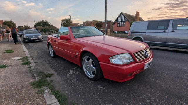 Mercedes 300SL Auto Cabriolet with factory hard top 